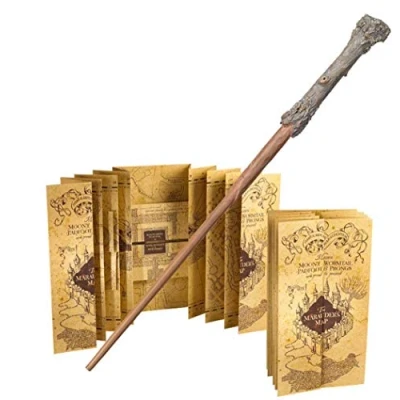 Imagen de The Noble Collection Harry Potter Pack Varita y Mapa del Merodeador