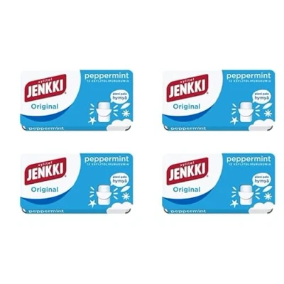 Imagen de Cloetta Jenkki Xylitol Original Peppermint Chicle 8 cajas of 18g