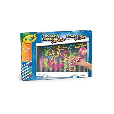 Imagen de CRAYOLA Pizarra Led, Multicolor, Juego de 8 Piezas
