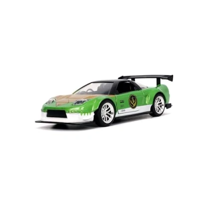 Imagen de Jada JA32871 1:32 HWR 2002 Honda NSX con Figura Verde Power Rangers Coche Miniatura Coleccionable, Talla única