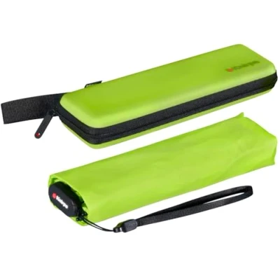 Imagen de Knirps Paraguas de bolsillo US.050 Ultra Light Slim Manual en estuche, lima, 90 cm