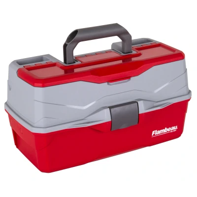Imagen de Flambeau Classic 3 Tray Red Caja de pesca