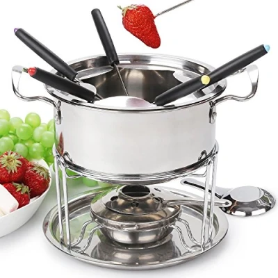 Imagen de fondue de queso Set 6 tenedor carne/fondue chocolate