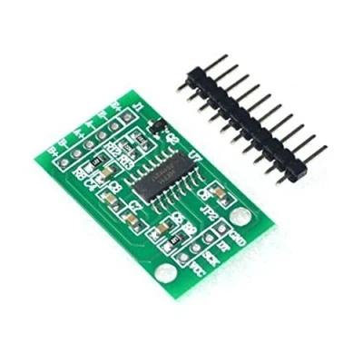 Imagen de HALJIA HX711 Sensor de presión pesaje célula carga módulo doble canal 24 bits precisión AD Compatible con Arduino