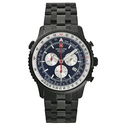 Imagen de Swiss Alpine Military 7078.9175 chronograaf Heren horloge 45 mm