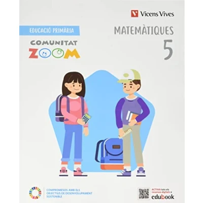 Imagen de MATEMATIQUES 5 (COMUNITAT ZOOM) 9788468280660 (COMUNIDAD