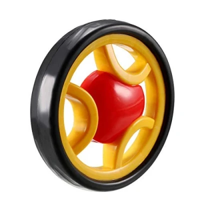 Imagen de Rueda de polea giratoria plástico, 110 mm, diámetro 6 orificio montaje
