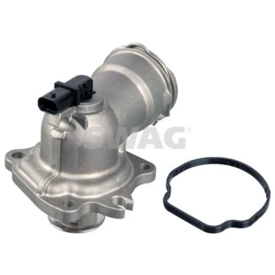 Imagen de SWAG 33 10 2178 Termostato, refrigerante 92 con junta sensor carcasa (cárter) MERCEDES BENZ: Clase C Berlina, E Berlina