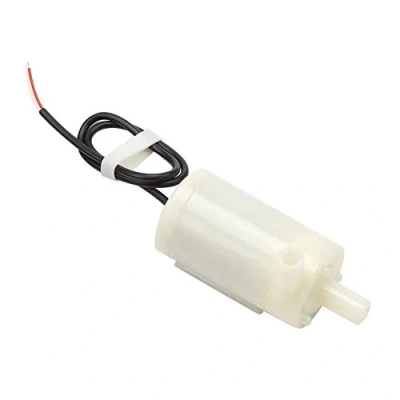 Imagen de DEWIN Bomba Sumergible Anfibia DC 3V/5V/6V, Fuentes Accesorios de Pequeña Horizontal Bajo Ruido para Agua y Tierra