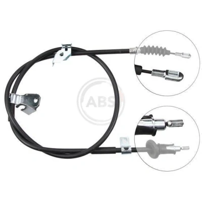 Imagen de A.B.S. K17268 Cable de Freno Mano 1570 Discos para dirección izquierda/derecha norauto, oscaro, mister auto