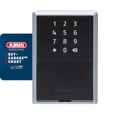 Imagen de ABUS 63824 787 Smart BT KeyGarge, negro, plateado, Klein