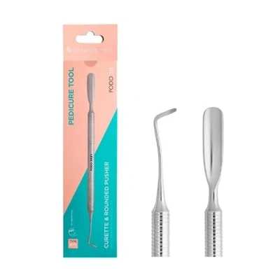 Imagen de STALEKS PRO empujador para pedicuras, cureta + redondeado. Podo PP 20/1