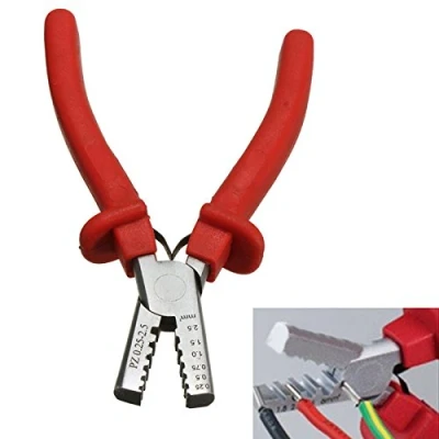 Imagen de Mini alicates de crimpadora para cables crimpado 0,25 a 2,5 mm2