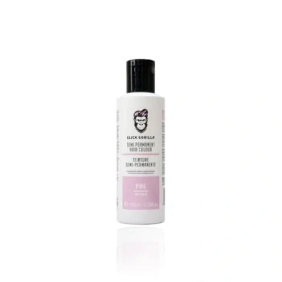 Imagen de Slick Gorilla Tinte de cabello rosa semipermanente vegano y libre crueldad animal (100 ml, rosa)