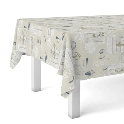Imagen de Martina Home Mantel Hule Narcea Azul 240X140 CM