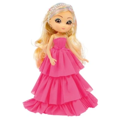 Imagen de UNIQUE EYES Gran Galà Rebecca en un Elegante Vestido para una Noche de Gala, con Diadema Que se Convierte Pulsera ti, niñas a Partir 3 años, Giochi Preziosi