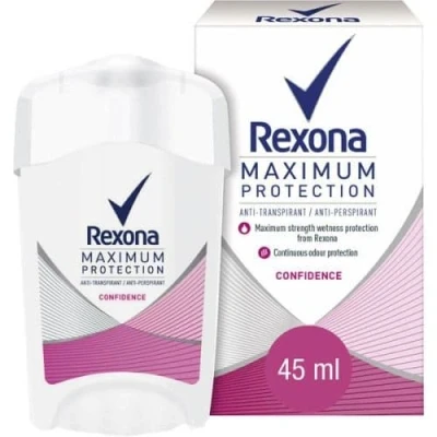Imagen de Rexona Maximum Protection Desodorante en Crema Antitranspirante para Mujer Soft Solid Confidence 45ml