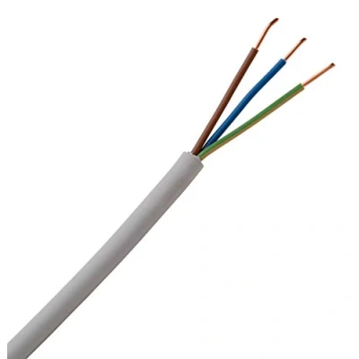 Imagen de Kopp cable resistente a la humedad, con cubierta NYM J 3Gx1,5mm², 3 conductores, 25m, gris, 150805849