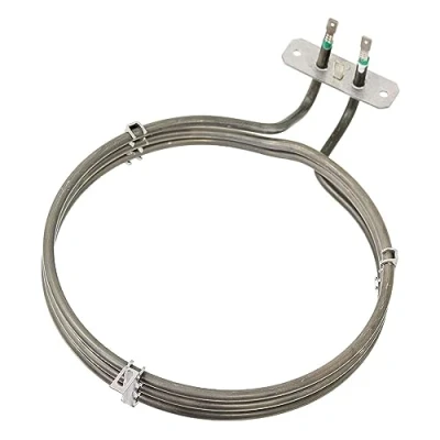 Imagen de SPARES2GO Elemento Calefactor Redondo de 3 Vueltas compatible con Rangemaster 55 90 110 Classic Cocina (2500 W)