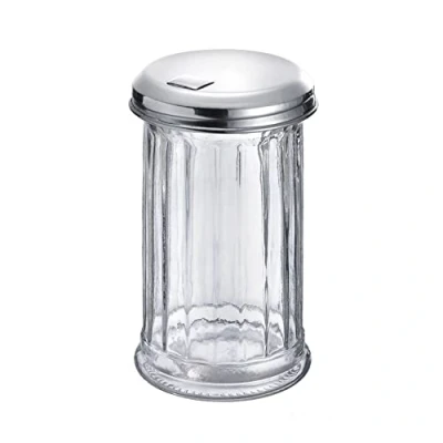 Imagen de Westmark Dispensador de azúcar, Capacidad: 300 ml, Vidrio/acero inoxidable, New York, Plata/transparente, 65202260