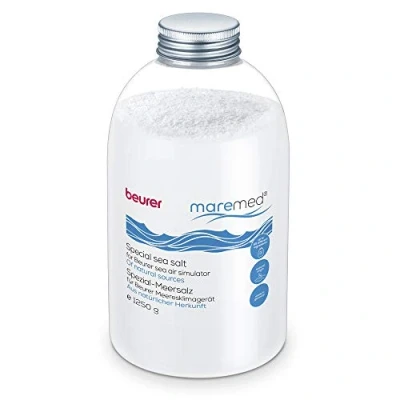 Imagen de Beurer Sal marina especial 1250 g para usar con el dispositivo de clima marino maremed MK 500, más 65 oligoelementos, incluye vaso medidor una mejor dosificación