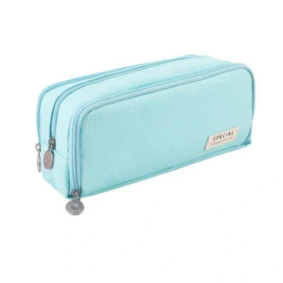 Imagen de iSuperb Estuche de Lápices,Grande Pencil Case,Bolsa lápiz Organizador Papelería, para lápices,papelería Oficina, útiles Escolares (Azul)