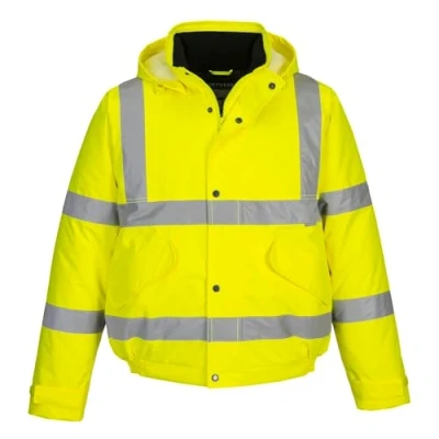 Imagen de Portwest Cazadora De Alta Visibilidad, Tamaño: XXL, Color: Amarillo, S463YERXXL