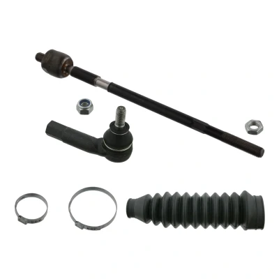 Imagen de FEBI BILSTEIN 44740 Barra de dirección Eje delantero, derecha con tuercas abrazaderas, manguito SEAT: Ibiza 2, Córdoba I Vario