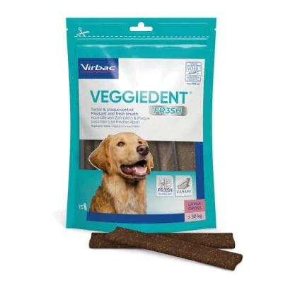 Imagen de VEGGIEDENT VN100761 Tiras de Snack Fresh, L