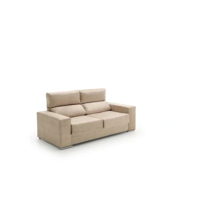 Imagen de Velare Sofa Reclinable Alice Desenfundable Transpirable Tela Antimanchas 3 Plazas Beige