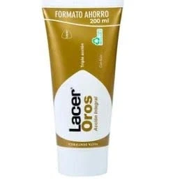 Imagen de LOGAN Pasta de dientes con flúor y triple acción LACER Oros 200 ml.