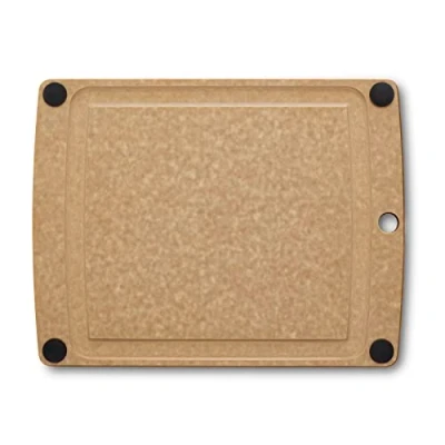 Imagen de Victorinox Tabla de Cortar Cocina, All in One, Cutting Board M 36.8 x, 28.5 0.6, con Surco para Líquidos, Resistente, Antideslizante, Apto Lavavajillas, Marrón