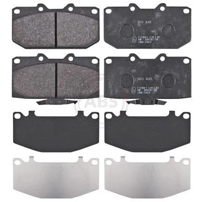 Imagen de A.B.S. 35313 Juego de pastillas freno con avisador acústico desgaste TOYOTA: Yaris III Hatchback