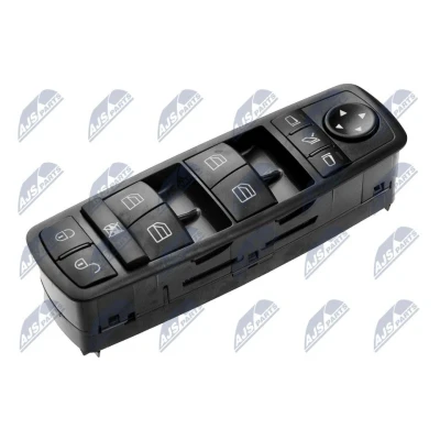 Imagen de NTY EWS ME 008 Interruptor, elevalunas Delante, izquierda MERCEDES BENZ: Clase A, B norauto, oscaro, mister auto