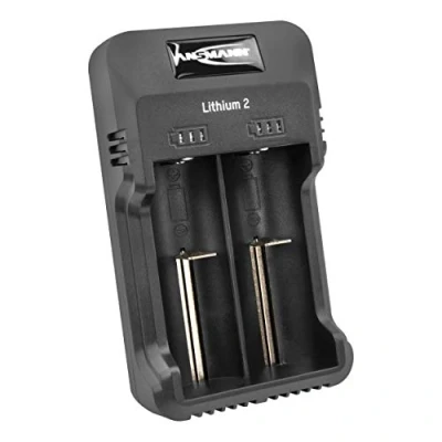 Imagen de Ansmann 1001 0050 Cargador para 1 2 Pilas Recargables Li Ion (3,6 V/3,7 V) Negro