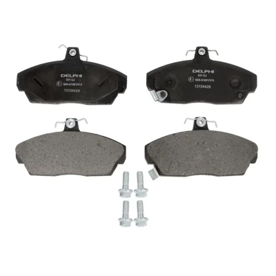 Imagen de DELPHI LP911 Juego de pastillas freno con avisador acústico desgaste Chapa antichirridos accesorios HONDA: CIVIC 7 Hatchback