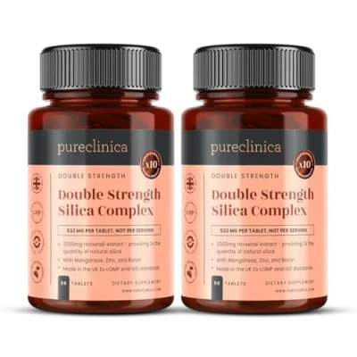Imagen de Title: Compuesto de Silicio Doble Potencia ¡suministro 6 meses! (500mg extracto Cola Caballo x 180 comprimidos)