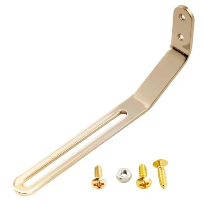 Imagen de Musiclily Pro Universal Pickguard Bracket Soporte de Golpeador para Guitarra Archtop Jazz Hollow Body, Oro