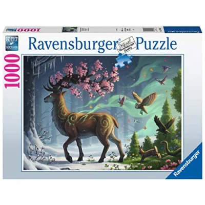 Imagen de Ravensburger Puzzle: Ciervo en Primavera, Puzzle 1000 Piezas, Puzzles para Adultos, Piezas Pegamento Enmarcar Puzzles, Rompecabezas Regalos 70x50