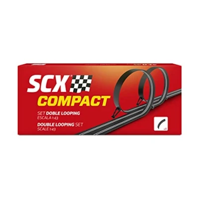Imagen de Scalextric Set Doble Looping Ampliacion Compact (Scale Competiton Xtreme 1)…