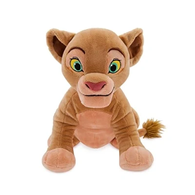 Imagen de Disney Store Peluche Mediano de Nala, El Rey León, Altura: 32 cm, Nala Peluche, leoncita con Detalles Bordados y un Acabado Tacto Suave