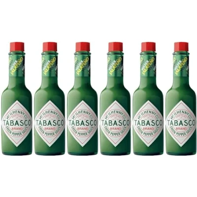Imagen de Tabasco Salsa caliente verde Jalapeño 57 ml Pack de 6