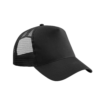 Imagen de Beechfield® B640B Junior Snapback Trucker, negro / negro, Talla única