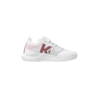 Imagen de Kempa Kourtfly Zapatillas de balonmano para niños, Talla: 31, Weiß rot schwarz Zapatos