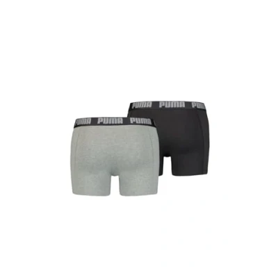 Imagen de Puma Juego de 4 calzoncillos tipo bóxer para hombre gris/negro L