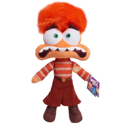 Imagen de Inside Out 2 Talk It Peluche pequeño Ansiedad, juguetes para niños a partir de 3 años Just Play