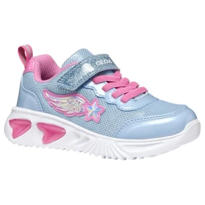 Imagen de Geox J Assister Girl B, Zapatillas, Sky/Pink, 26 EU