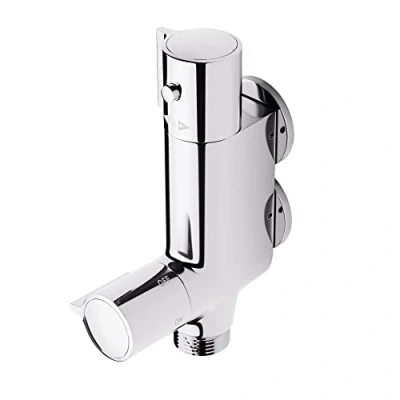 Imagen de MORADO Mini Barra Termostática de Ducha,Grifo Mezclador Termostático Ducha para Caravana,Válvula Mezcladora Ducha,Mini Vertical Ducha, Caravana