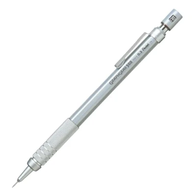 Imagen de Pentel PG513 E Portaminas calibrado, Plateado, 0,3 mm