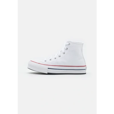 Imagen de Converse Chuck Taylor ALL STAR EVA LIFT Platform Unisex Zapatillas altas para niños, Talla: 37.5, White/garnet/navy Zapatos